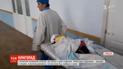 У Конотопі крижаною брилою, що впала з даху будинку, привалило подружжя