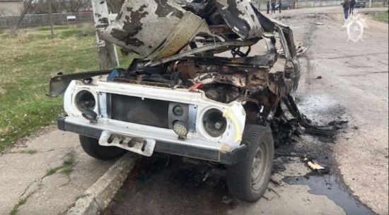 На окупованій Херсонщині ліквідували командира взводу "патрульно-постової служби": відео