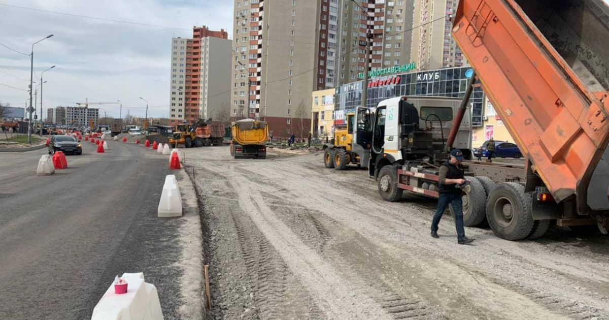 Капітальний ремонт доріг у Києві