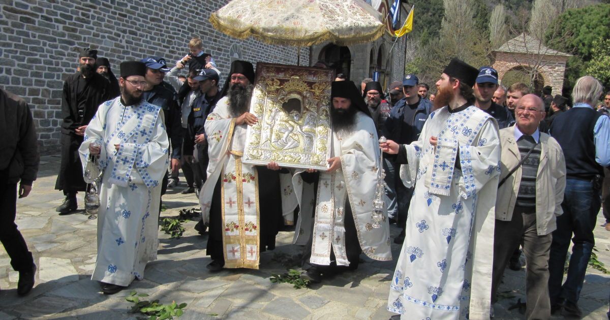 Афонські старці здійснюють історичний візит в Україну
