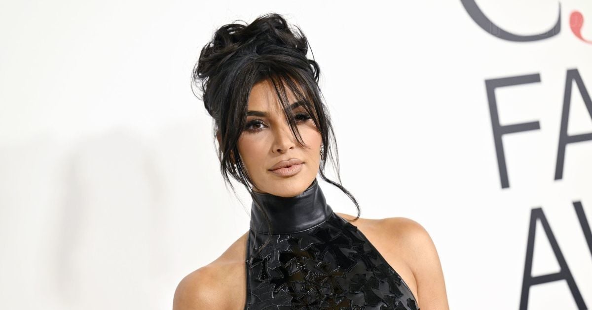 Kim Kardashian Stuns in Chrome Hearts Outfit at CFDA Fashion Awards