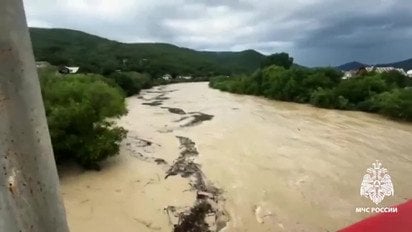 Непогода атакует Краснодарский край России