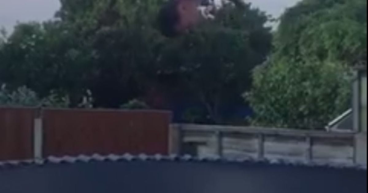 Допрыгался: в Англии отец пятерых детей стал звездой Сети после неудачного сальто с батута