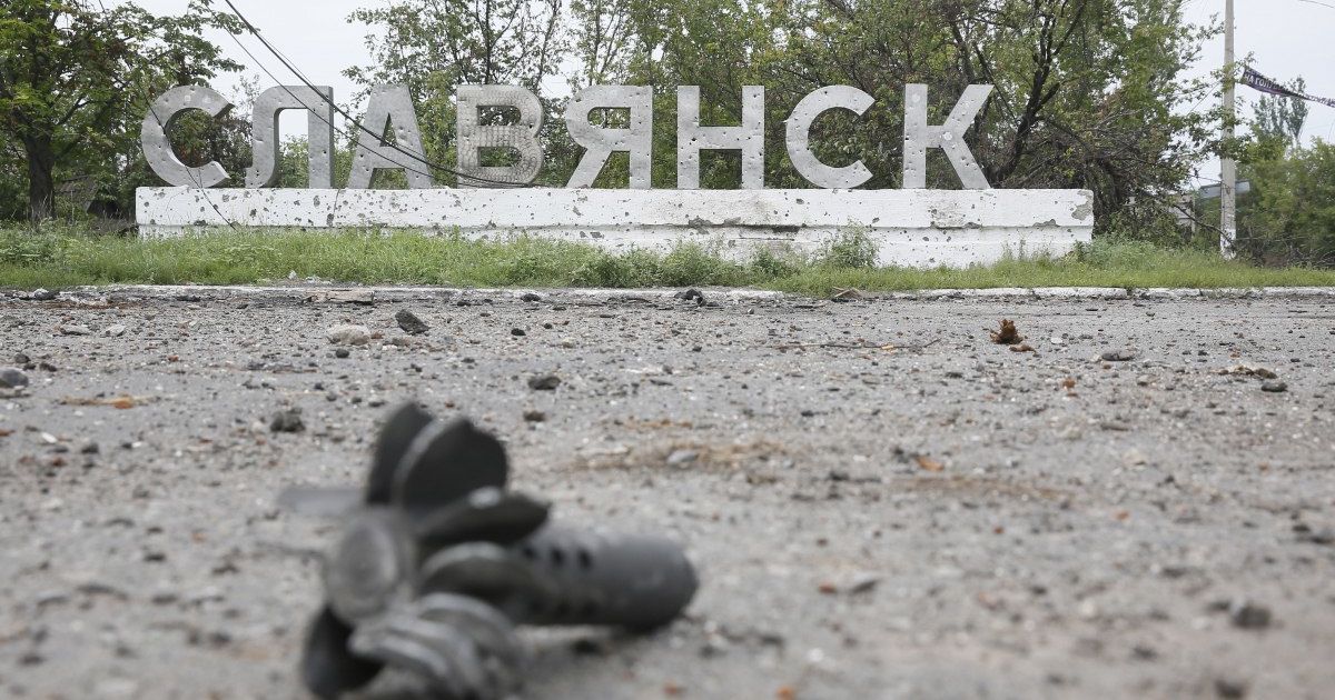 Слов'янськ ледь не щоденно потерпає від російських обстрілів, але для прихильників "русккого міра" - це не аргумент