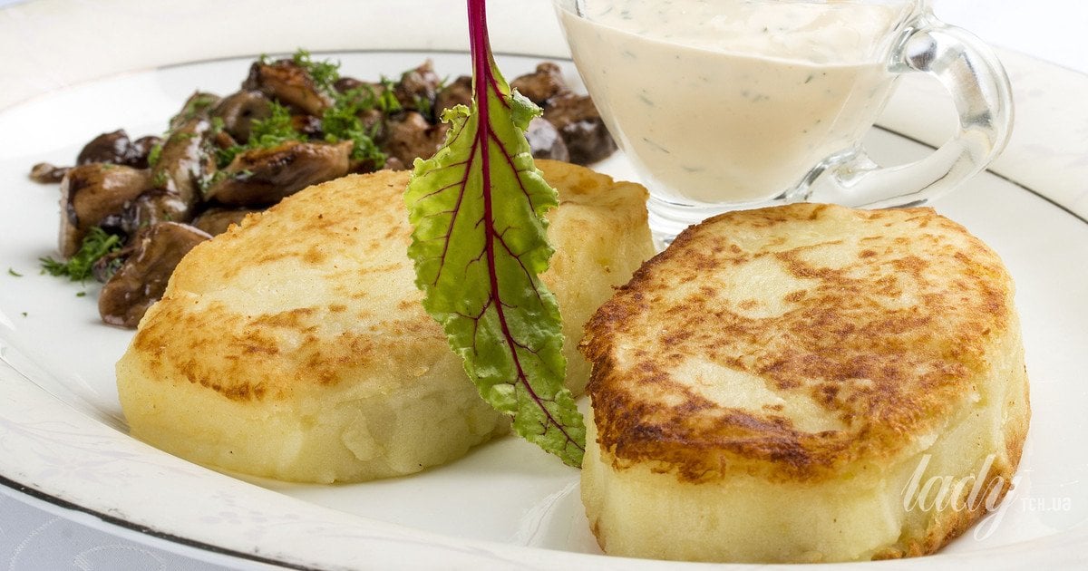 Як приготувати смажені картопляні пиріжки з сиром