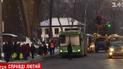 Мороз оборвал троллейбусные провода и создал транспортный коллапс в Киеве