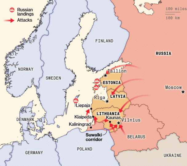 Вероятное вторжение России может начаться с провокации. / © Bloomberg