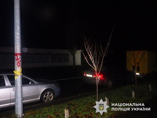 Місце інциденту в Києві, де таксист побив пасажирку / © Поліція Києва