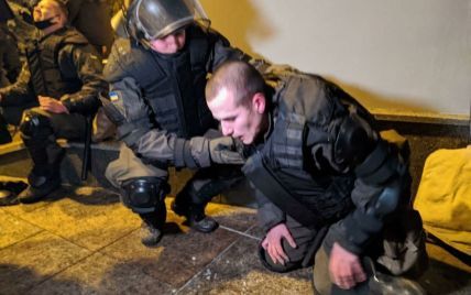 Акція протесту проти арешту Стерненка: є перші поранені