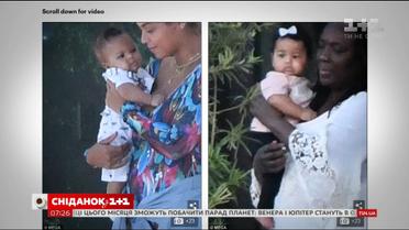 Папарацци сфотографировали 5-месячных малышей Бейонсе