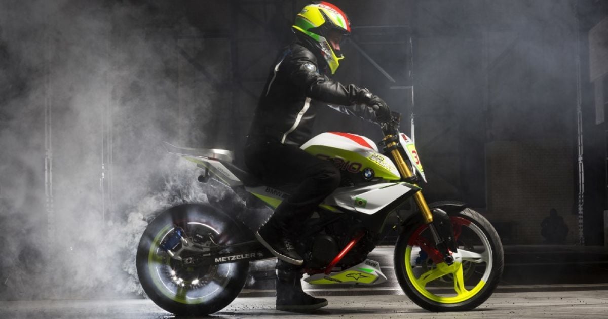 BMW Motorrad представила новый концепт-байк для стантрайдинга
