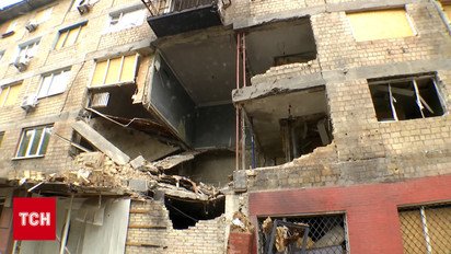 Чиновники дождались, пока поврежденный "Шахедом" дом в Киеве еще раз рухнет!