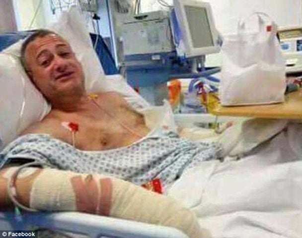 Рой Ларнер отримав вісім ножових поранень у бою з терористами. / © dailymail.co.uk