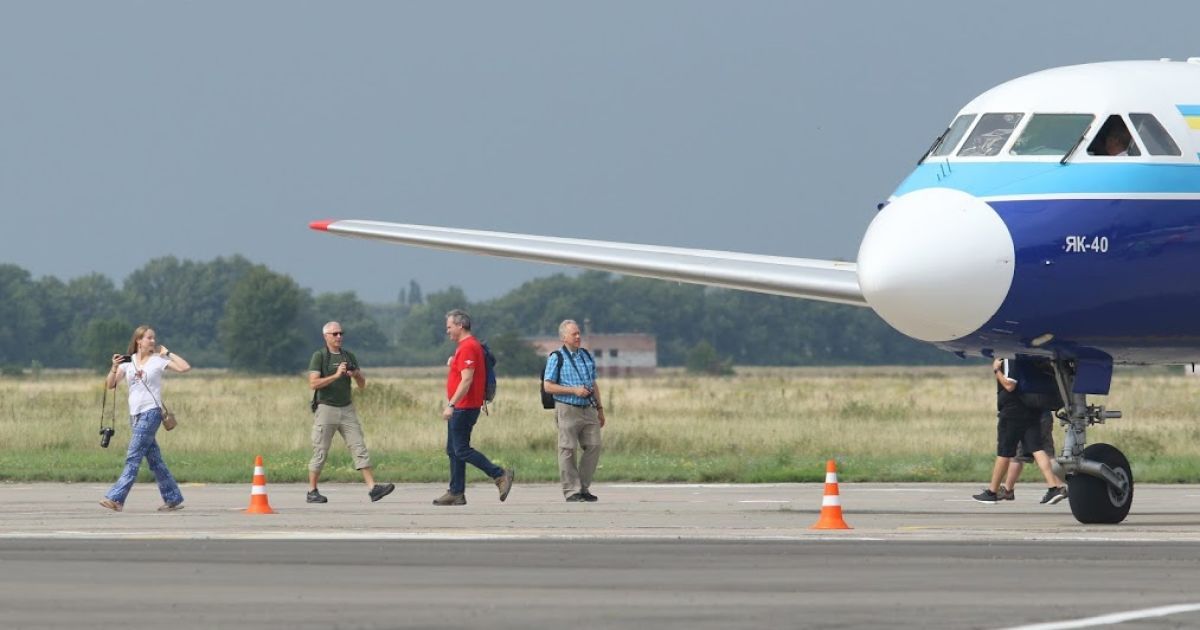 Аеропорт Полтава прийняв рейс_4 / © Новости Полтавщины