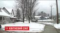 Американский штат Висконсин засыпало снегом посреди весны