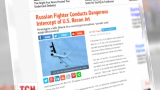 Российский Су-27 приблизился на опасное расстояние к самолету США