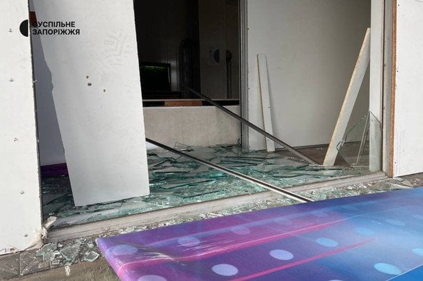 Наслідки обстрілу / © «Суспільне Запоріжжя»