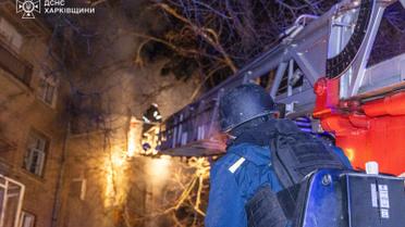 Удар по Харкову 24 січня_8 / © ДСНС