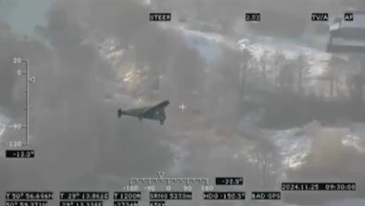 Как ВСУ с Ми-8 сбивают вражеский "Шахед"