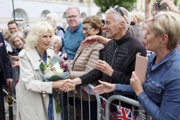 Королева Камілла в Паундбері / © Associated Press