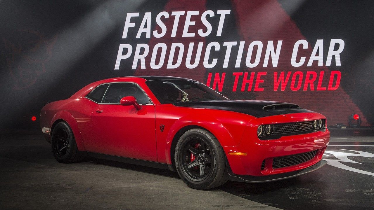 Dodge Challenger SRT Demon представлен официально — Новости