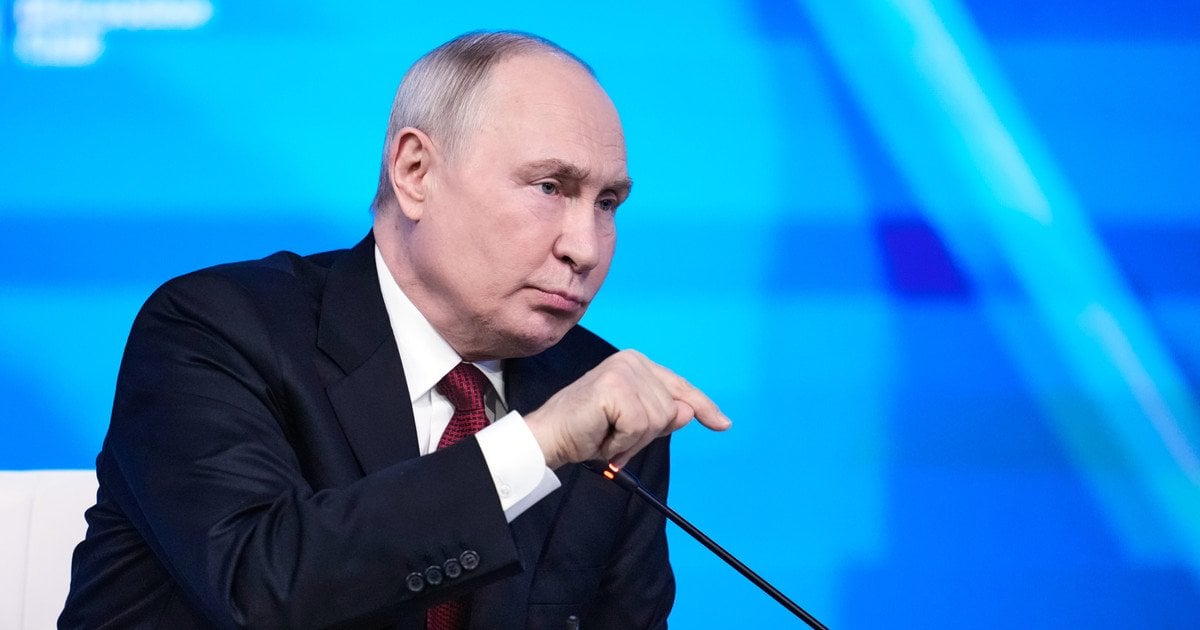 Путін під час виступу на засіданні дискусійного клубу «Валдай» у Москві, четвер, 1 жовтня 2026 року