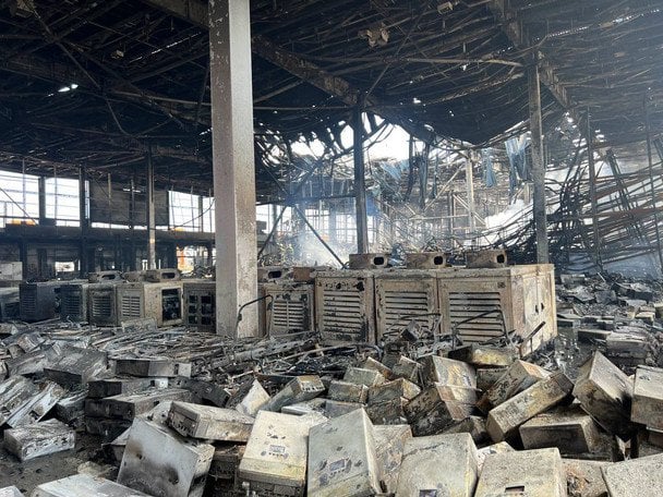 Росіяни знищили склад Червоного Хреста в Києві / © Червоний Хрест України