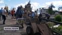 За копейки отстраивают Украину: двести безработных разбирают завалы в Бобровице