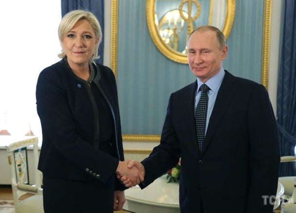 Марін Ле Пен і Путін / © Associated Press