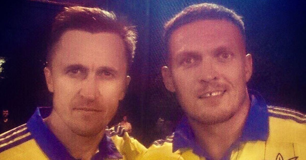 Боксер Усик дебютировал за сборную Украины по футболу