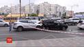 ДТП с 6 автомобилями: в Сети появилось видео масштабной автотрощи в столице