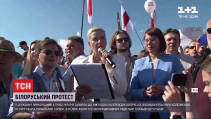 Марія Колеснікова таки не перетинала український кордон