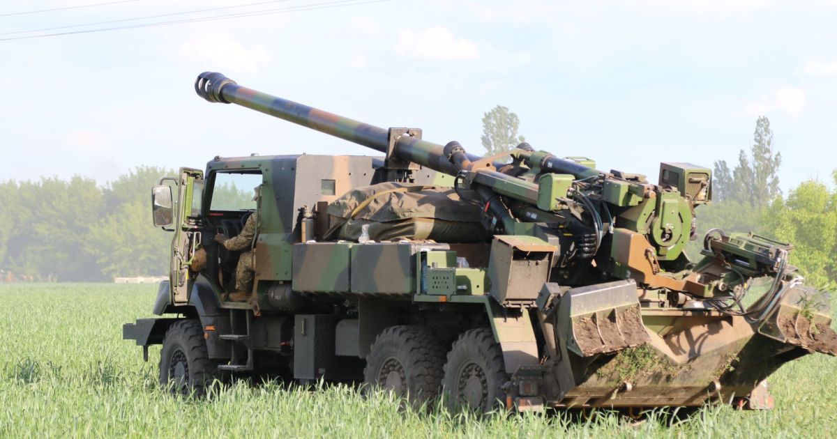 французькі самохідні артилерійські установки Caesar ЗСУ українські військові_4 / © Операція об'єднаних сил / Facebook
