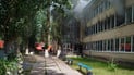 Наслідки пожежі у центрі для безпритульних