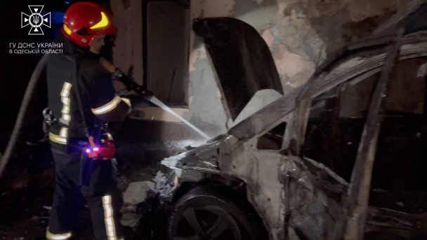 Наслідки атаки по Одесі в ніч проти 25 січня / Скриншот