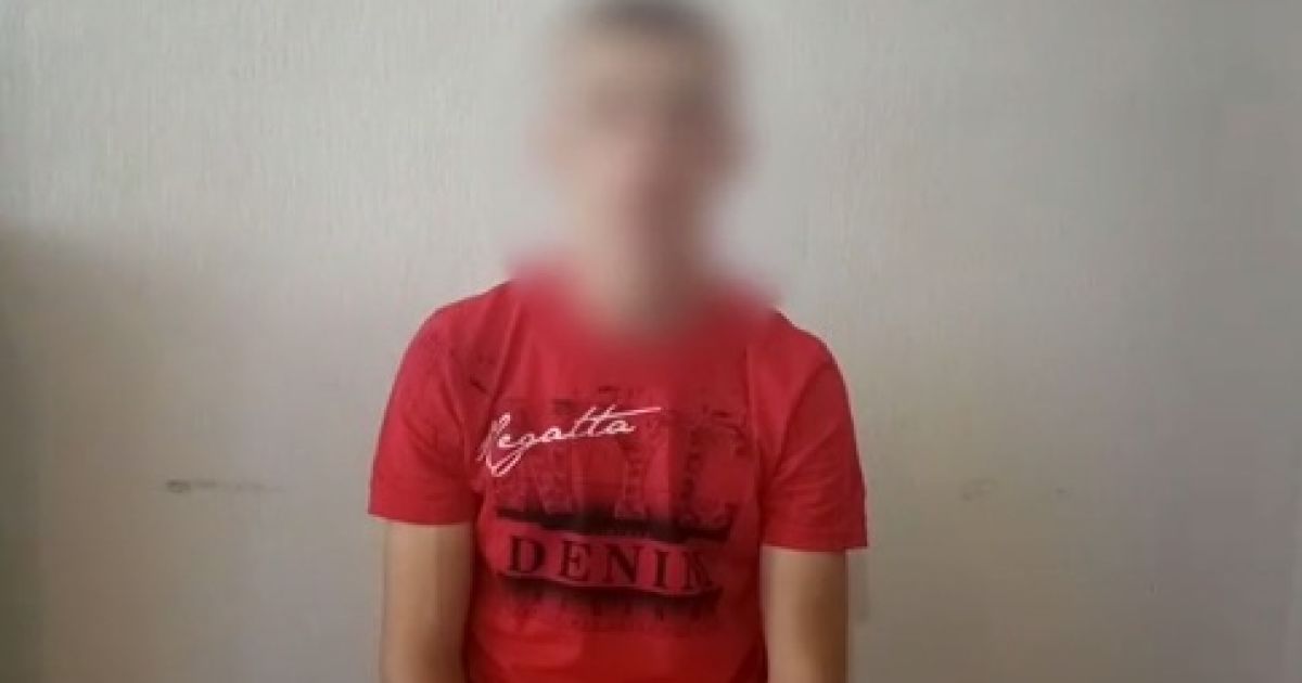 На Донетчине силовики задержали парня, который присоединился к боевикам в 15 лет