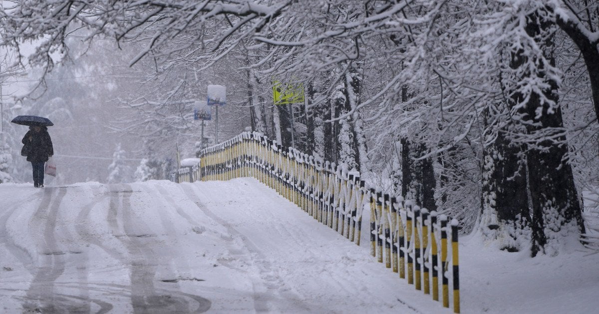 Погода в Європі.