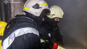 Удар по Харкову 24 січня_2 / © ДСНС