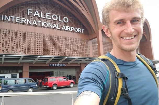 Пол Морган в Самоа / © Guinness World Records