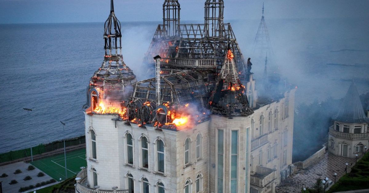 Наслідки ракетного удару по Одесі 29 квітня