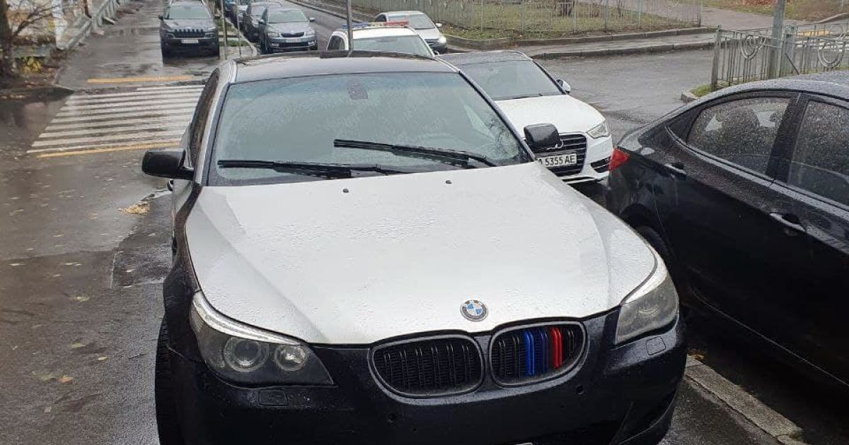 У Києві водій BMW на мосту Патона влаштував стрілянину / © Патрульна поліція Києва