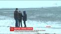 В Запорожье школьники провалились под лед на Днепре