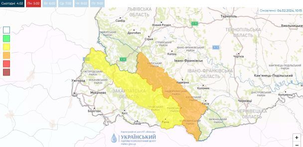 Сніголавинна ситуація в Українських Карпатах / © Укргідрометцентр