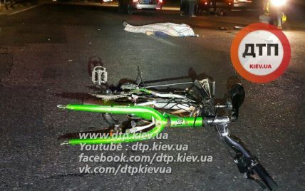 Під Києвом Mitsubishi вбив велосипедиста