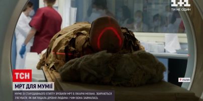 Новости мира: в миланской больнице сделали МРТ мумии из древнего Египта