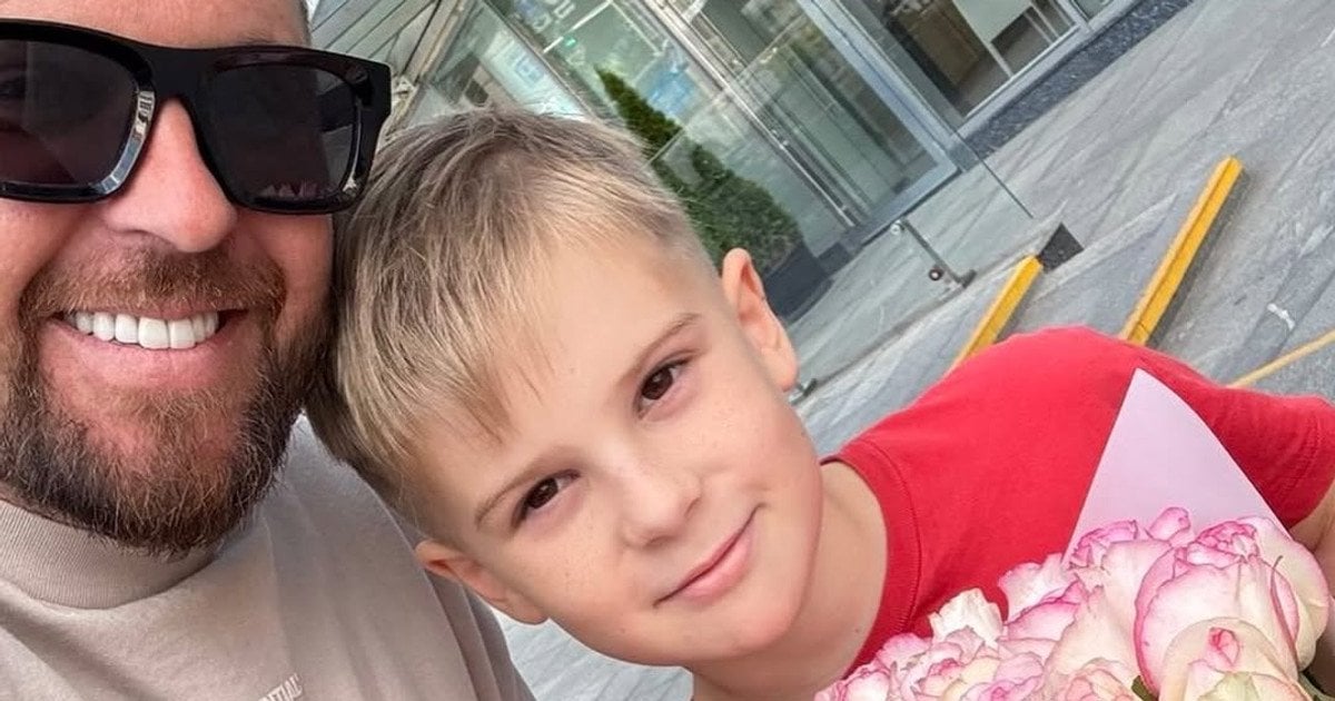 Сергей Танчинец с сыном