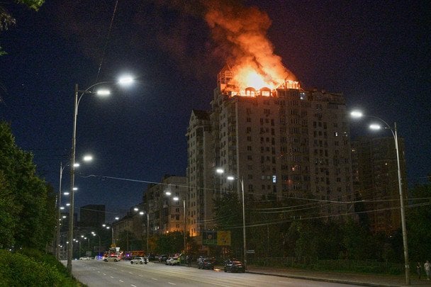 РФ атаковала столицу Украины / © Associated Press