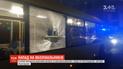 У Києві футбольні фанати закидали камінням автобус з вболівальниками