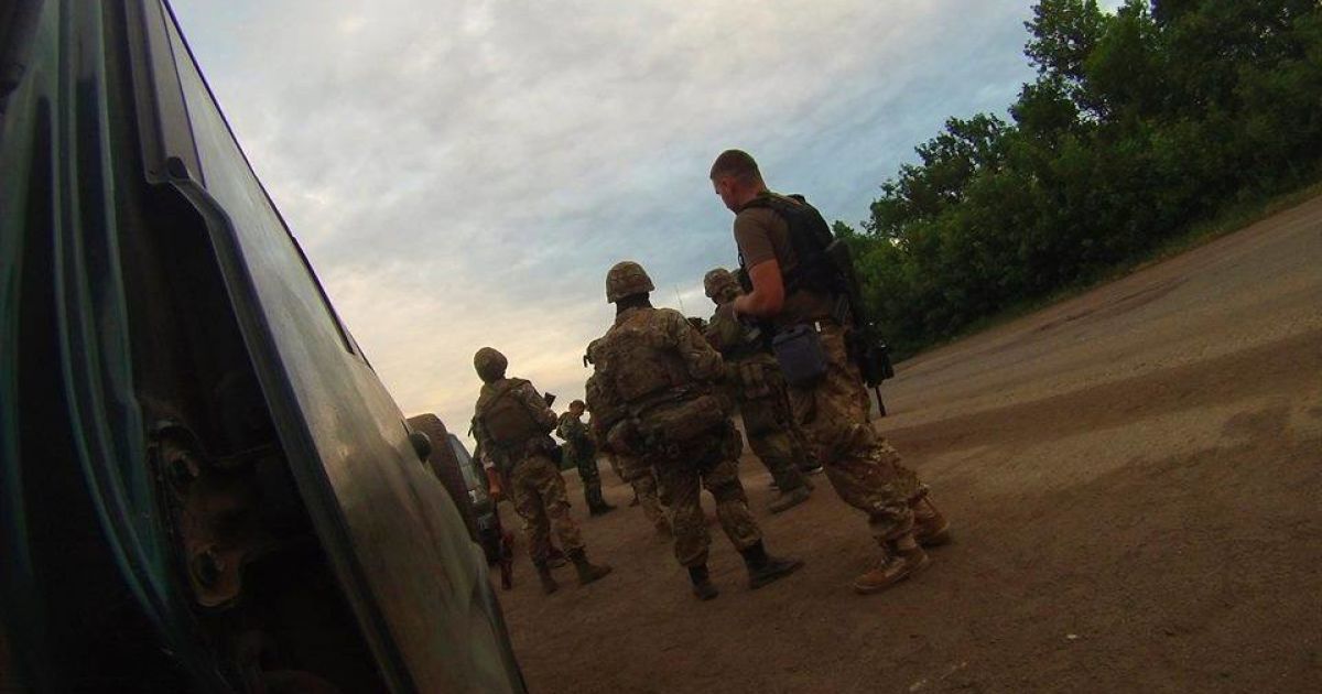 Во время допроса удалось установить личность взятого в плен диверсанта / © Facebook.com/sv.marya