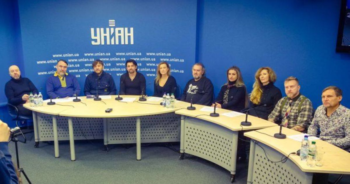 Артисты требуют от президента внесения эфирных санкций